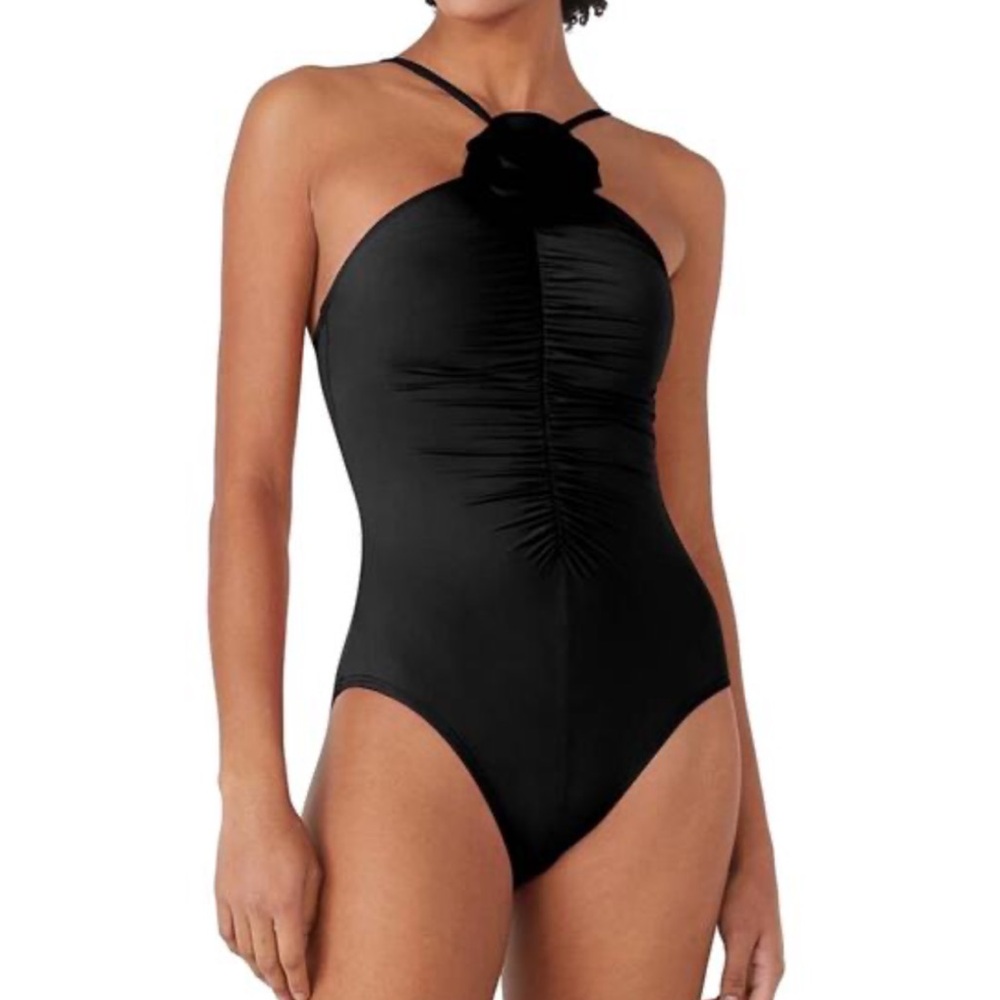 NWT Kate Spade Black One-Piece Swimsuit